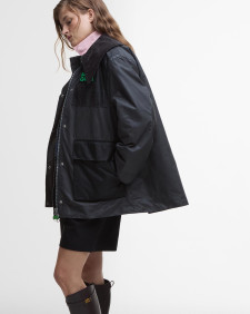 Cappotto Duffle cerato Barbour x GANNI 