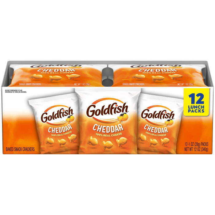 Cheddar Crackers, 12 count box