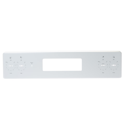 CONTROL PANEL TRIM ASSEMBLY - WHITE