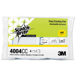 3M, Scotch-Brite, Easy Erasing Pad 4004CC, Bowtie, 2.8"x4.5", Blue