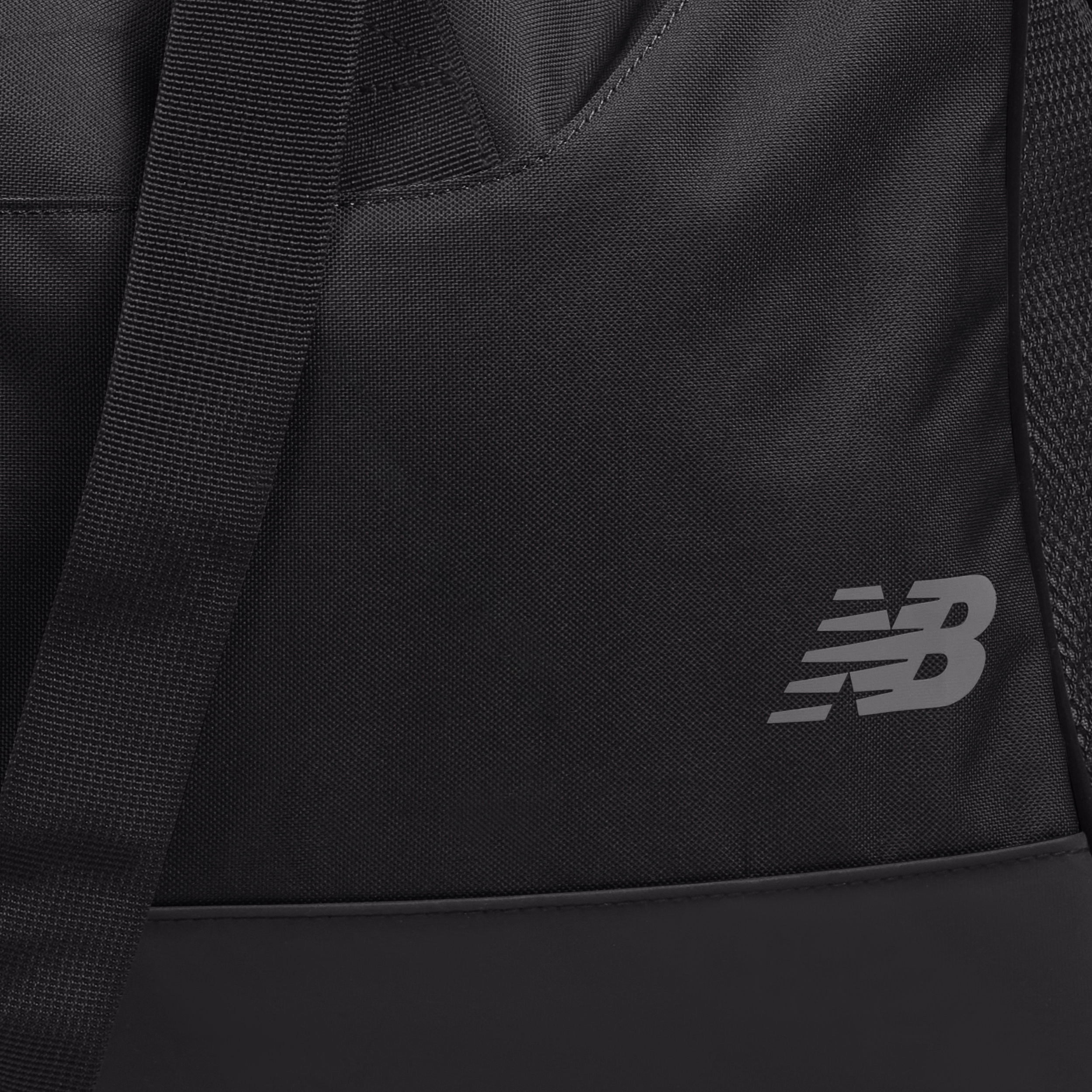 New Balance® Essentials Recycled rPET Large Duffel — Black
