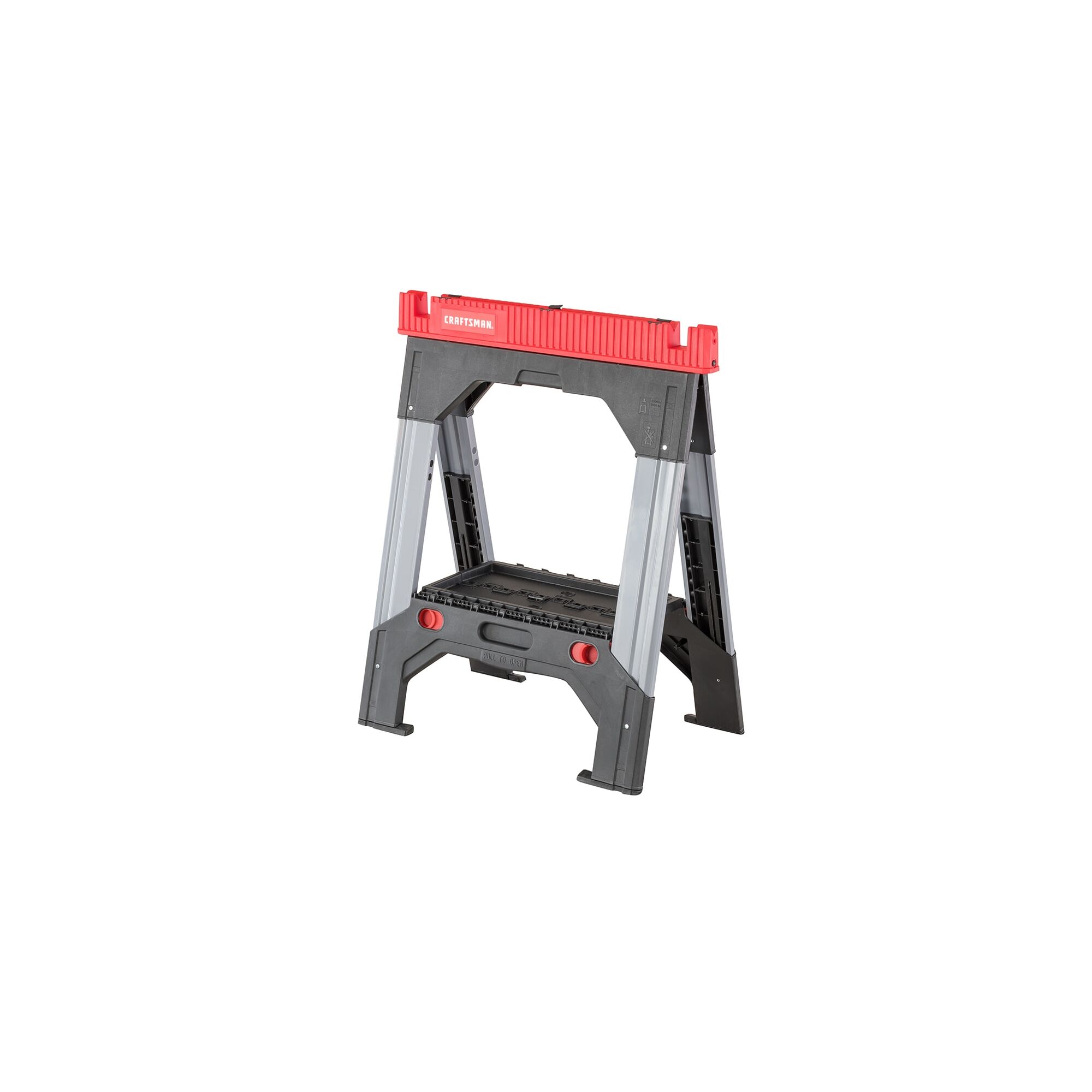View of CRAFTSMAN Bench & Stationary: Sawhorses on white background