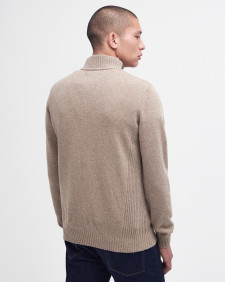 Nelson Essential Half-Zip Jumper Stone
