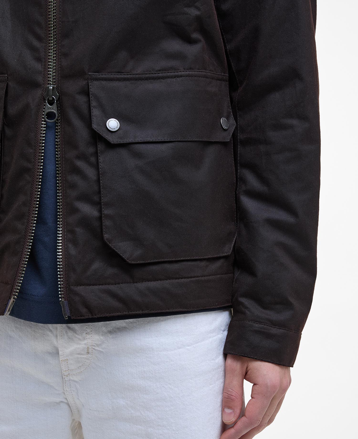 Lutlaw Waxed Harrington Jacket image number 5
