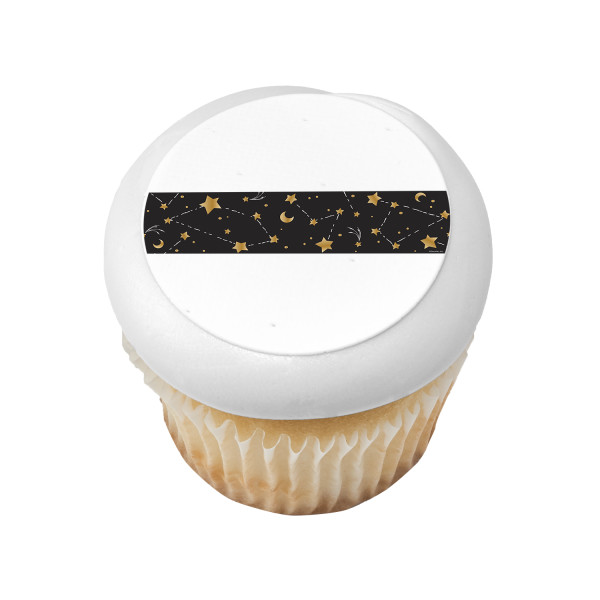 Star, Moon Grad Constellations PhotoCake® Edible Image® Strips