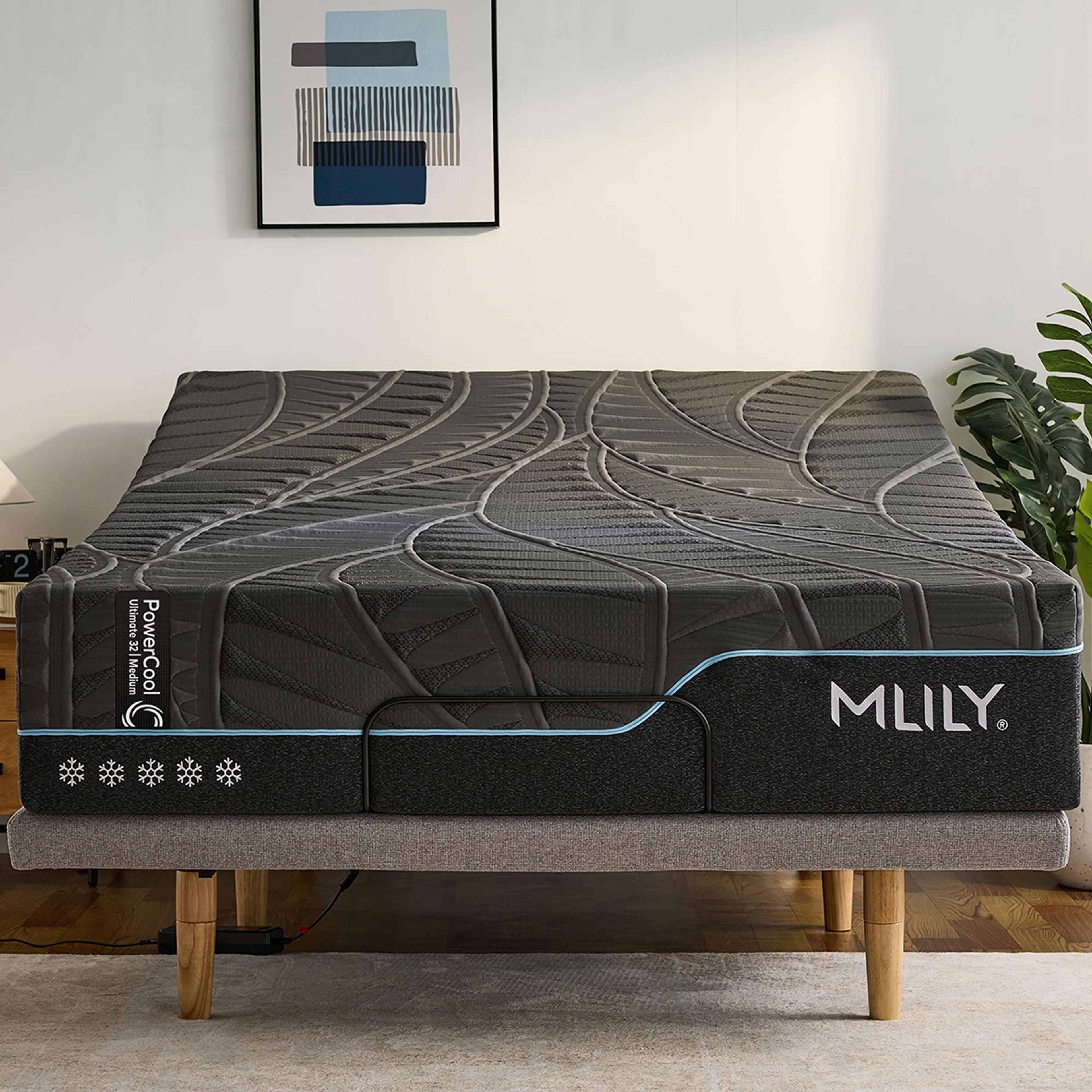 Lifestyle image of the  Mlily Powercool Ultimate Mattress, Medium from Forty Winks