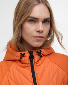 Dakota Quilted Sweatshirt Mandarin