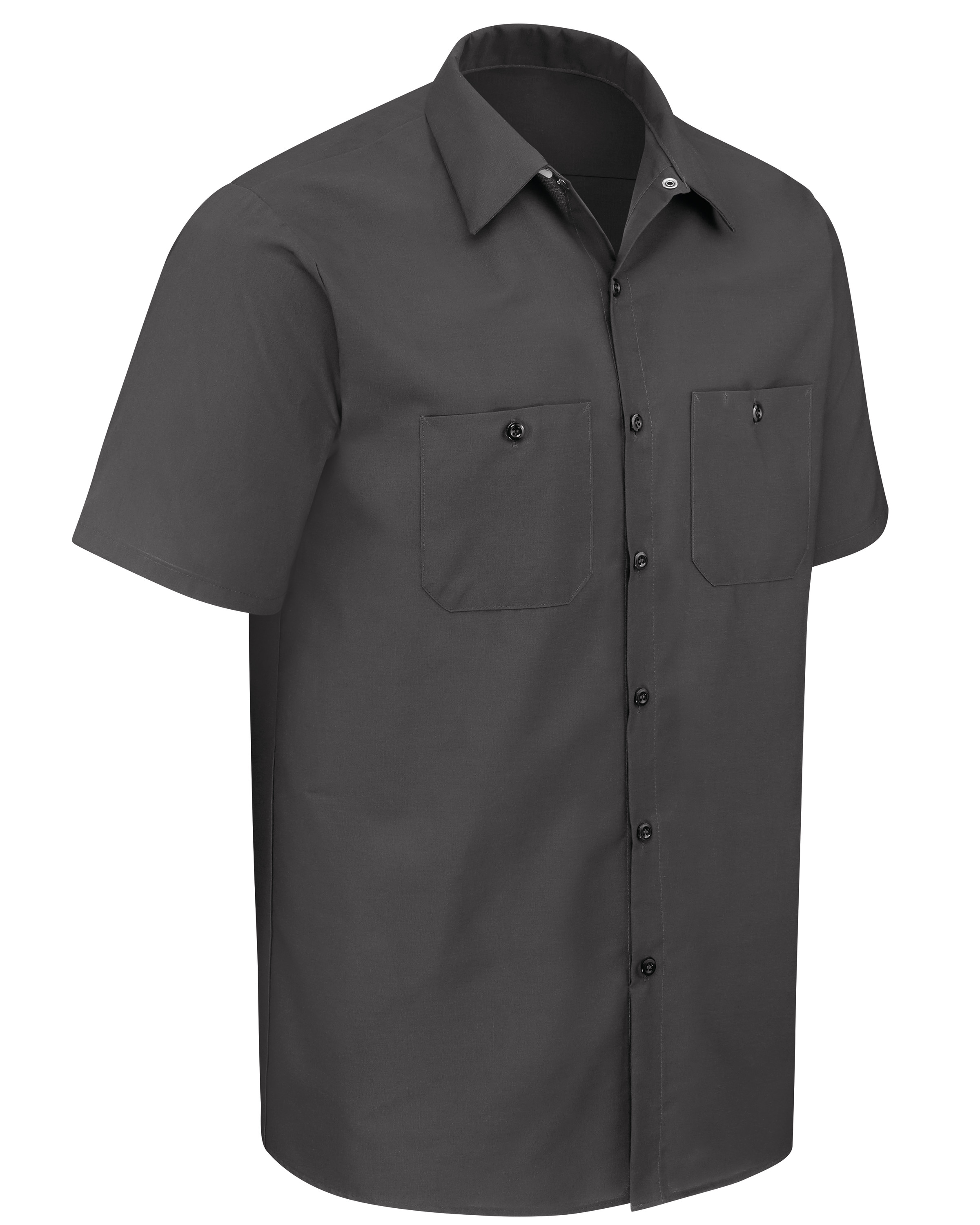 Red Kap Men's Short Sleeve Industrial Work Shirt - Picture 18 of 84