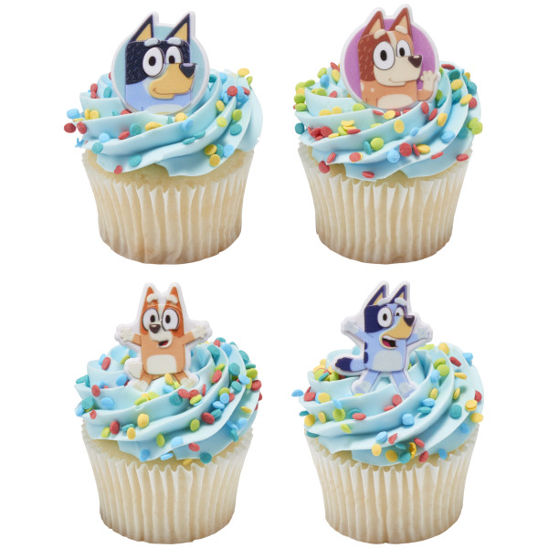 Bluey So Much Fun Retail Cupcake Rings