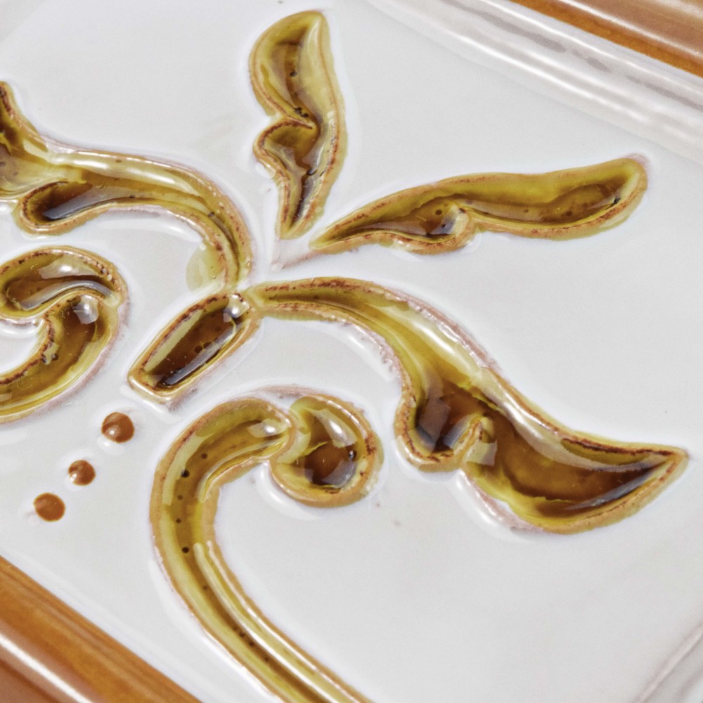 Novecento Friso Evoli Camel 5-1/8 in. x 5-1/8 in. Ceramic Wall Trim