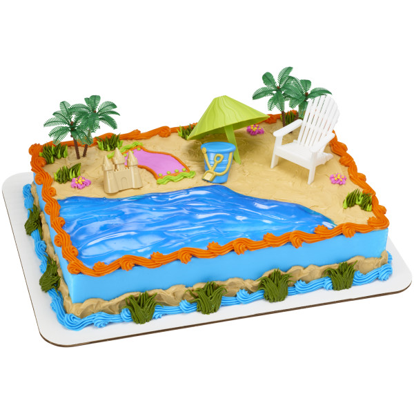 Beach Chair And Umbrella Decosets DecoPac