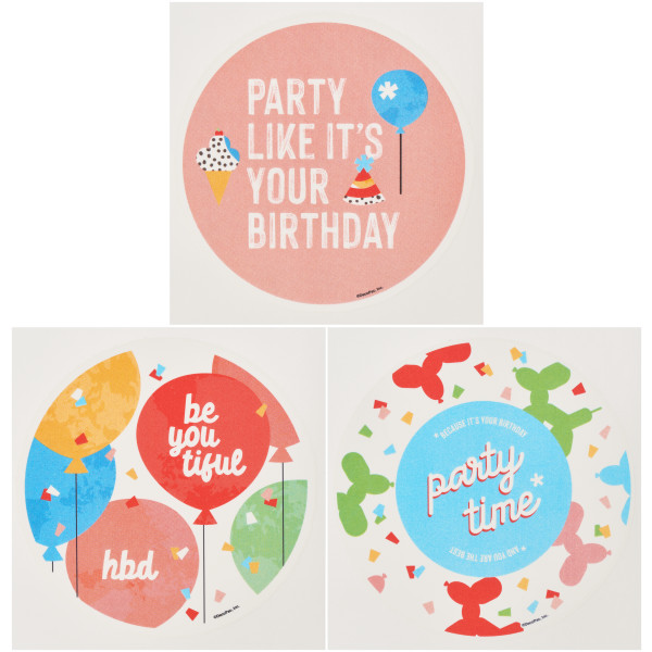 Party Time Assortment Edible Image®