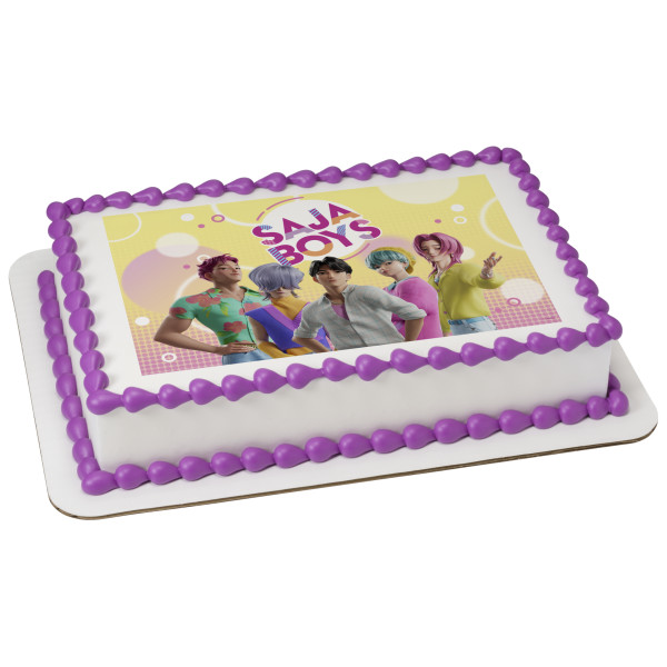 KPop Demon Hunters Soda Pop PhotoCake® Edible Image®