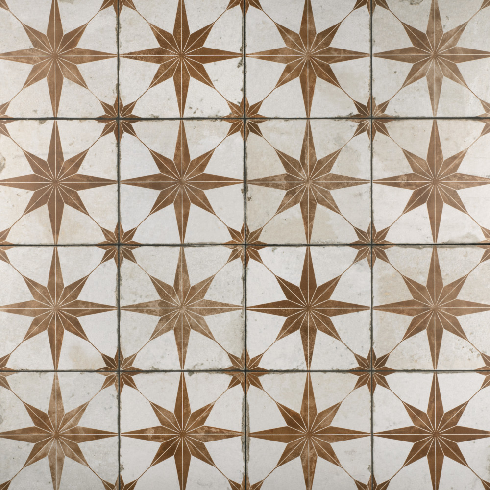 Kings Star Oxide 17.63x17.63 Square Ceramic Floor and Wall Digital Pattern