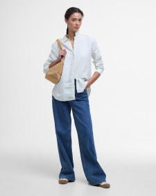 Camicia a maniche lunghe Marine dalla vestibilità comoda 