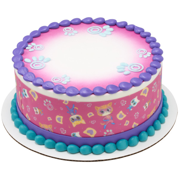 Disney Jr. Super Kitties Kitty Cat Fast PhotoCake® Edible Image® Strips