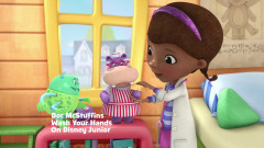 Disney Junior Doc McStuffins Wash Your Hands Singing Doll, With Mask & Accessories, Officially Licensed Kids Toys for Ages 3 Up, Gifts and Presents - image 2 of 5