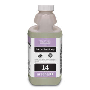 Hillyard, Arsenal Carpet Pre-Spray, Arsenal® One Dispenser 2.5 Liter Bottle