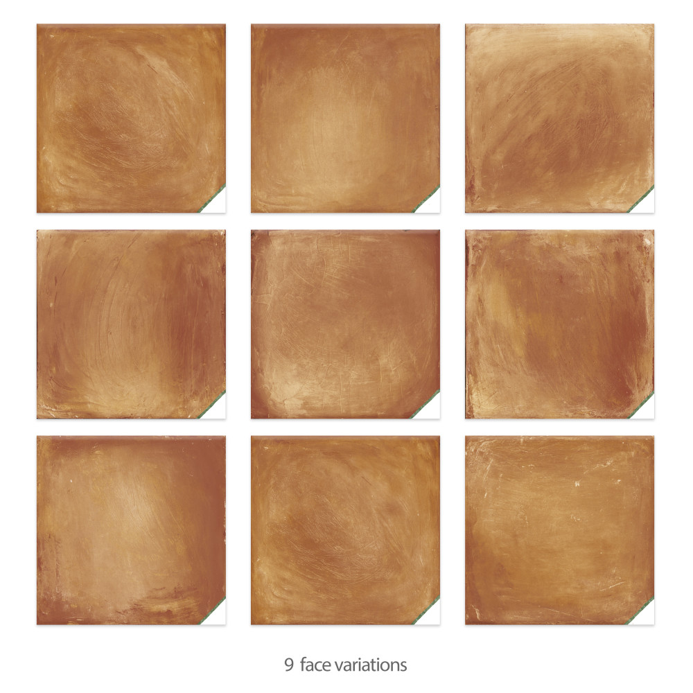 Sentier des Ocres Coin Green 7-7/8 in. x 7-7/8 in. Porcelain Floor and Wall Tile