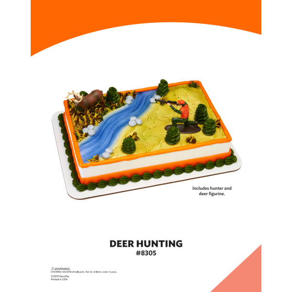 Deer Hunting The Magic of Cakes® Icing Only Page