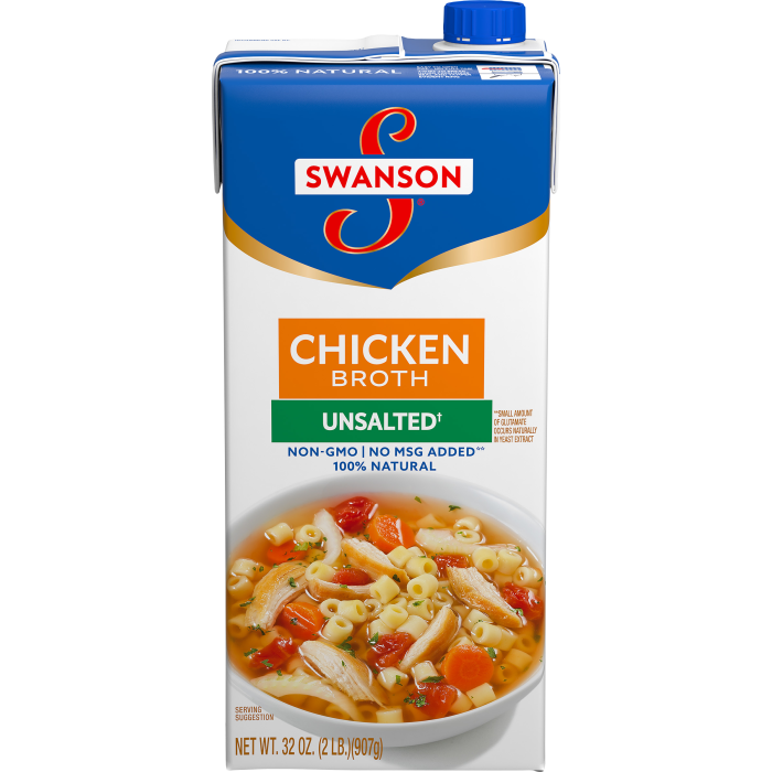 Organic Low Sodium Chicken Broth Swanson