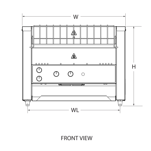 Engineering front view