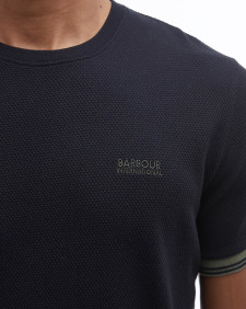 Spencer Textured T-Shirt Classic Black