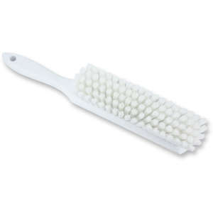 Carlisle, Sparta, 8in, Soft Counter Brush, Polyester Bristles, White