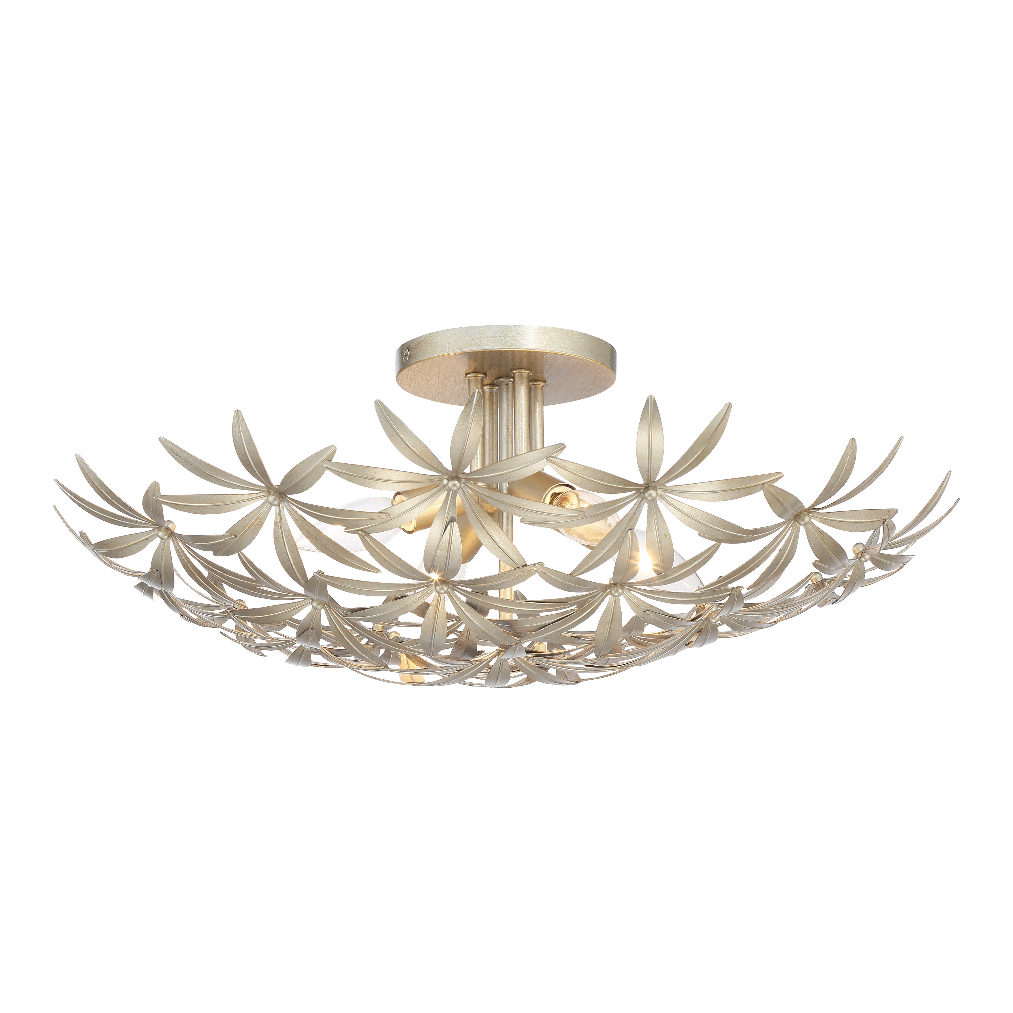 Flower Child - 4 Light Semi Flush