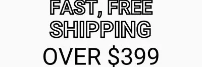 free shipping over $399