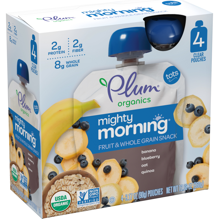 Banana, Blueberry, Oat, Quinoa Tots Pouches