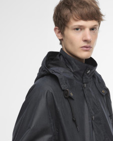 Barbour for Margaret Howell Transport Waxed Jacket Navy