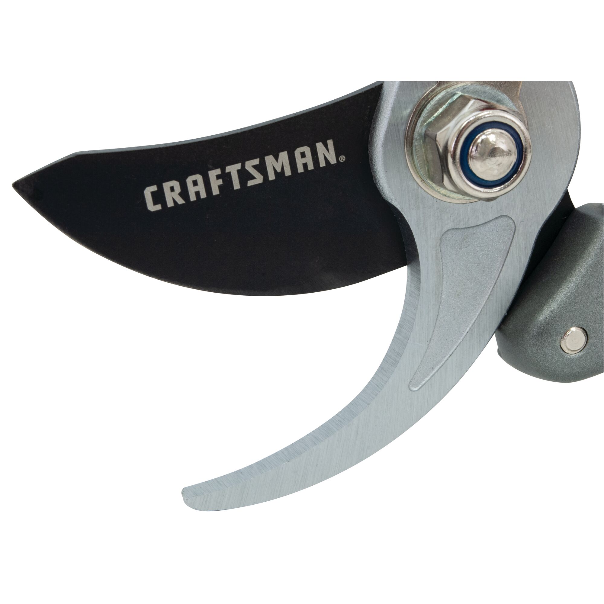 Forged-steel blades feature of 3 quarter inch cut forged bypass pruner.
