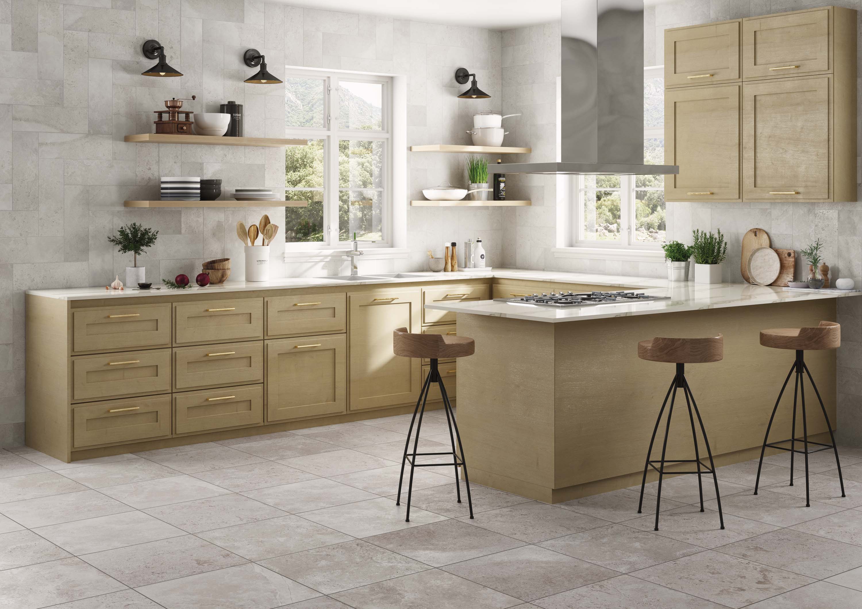 Rochester Beige 3×12 Bullnose Matte – Virginia Tile Company