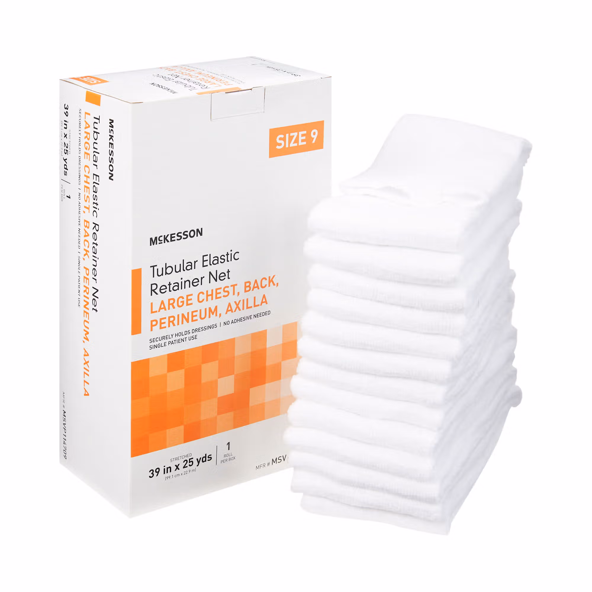McKesson Tubular Bandage, Size 9, 25 Yard