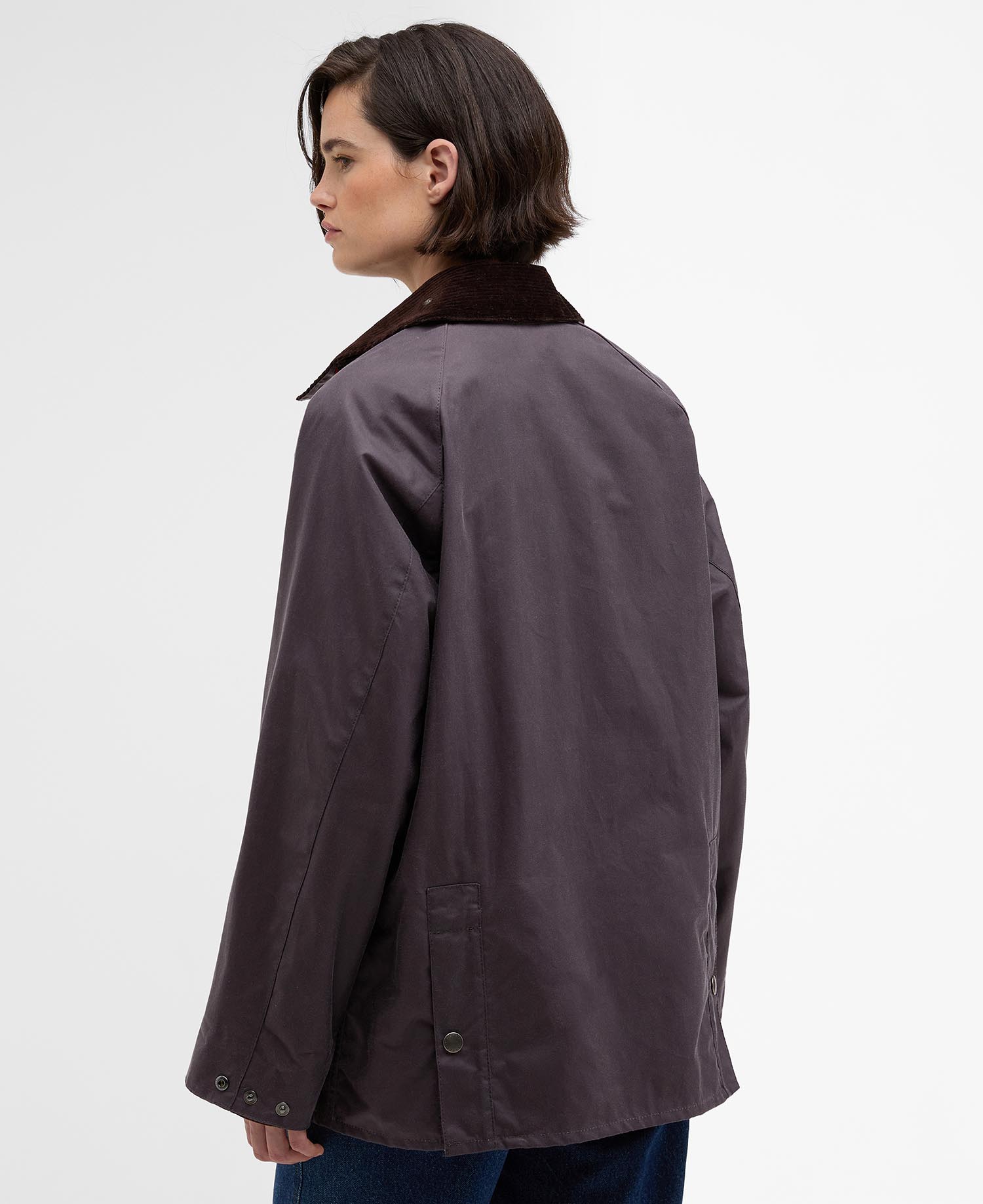 Paul Smith loves Barbour Oversized Bedale Waxed Jacket image number 6