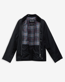 Modified Transport Waxed Jacket Black