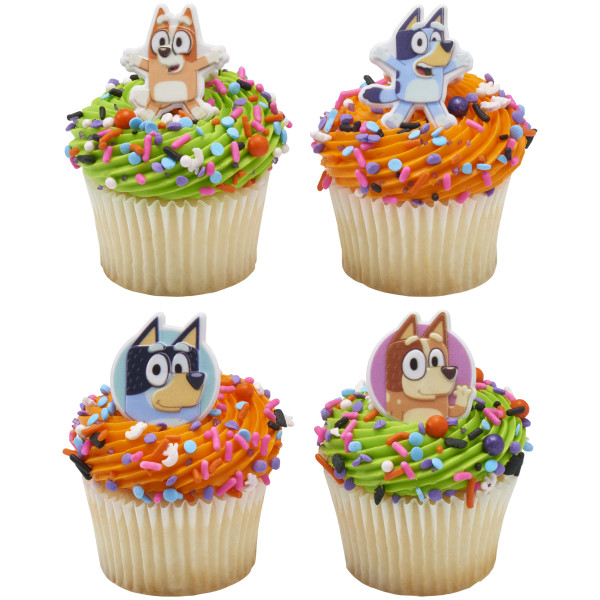Bluey So Much Fun Cupcake Rings