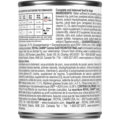 Royal Canin Veterinary Diet Canine Gastrointestinal Canned Dog Food
