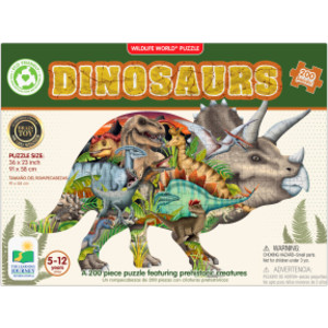 Wildlife World - Dinosaurs Puzzle, 200 Pieces