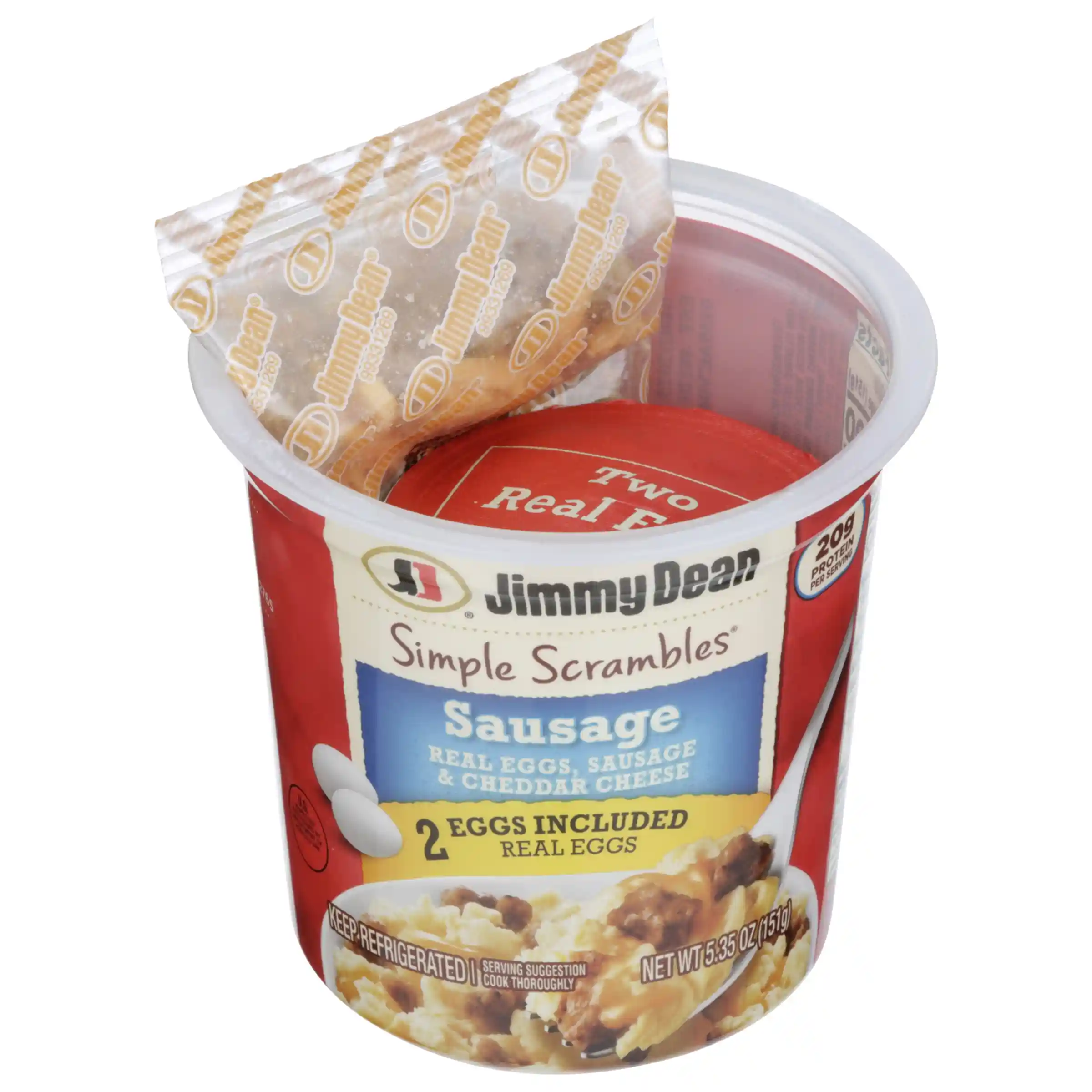 Jimmy Dean Simple Scrambles Sausage, 5.35 oz.  https://images.salsify.com/image/upload/s--62XEqyBf--/q_25/2217ff9fccfda052277ced875b2a4f92cc09aeb4.webp