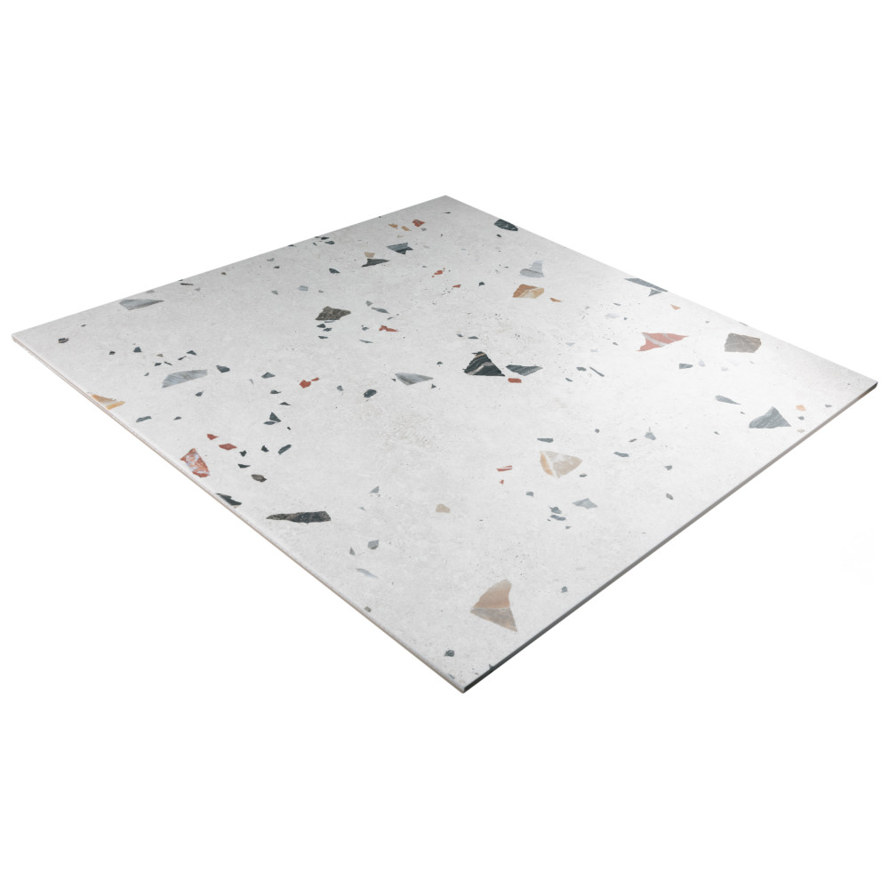 Sonar White 25-5/8 in. x 25-5/8 in. Porcelain Floor and Wall Tile