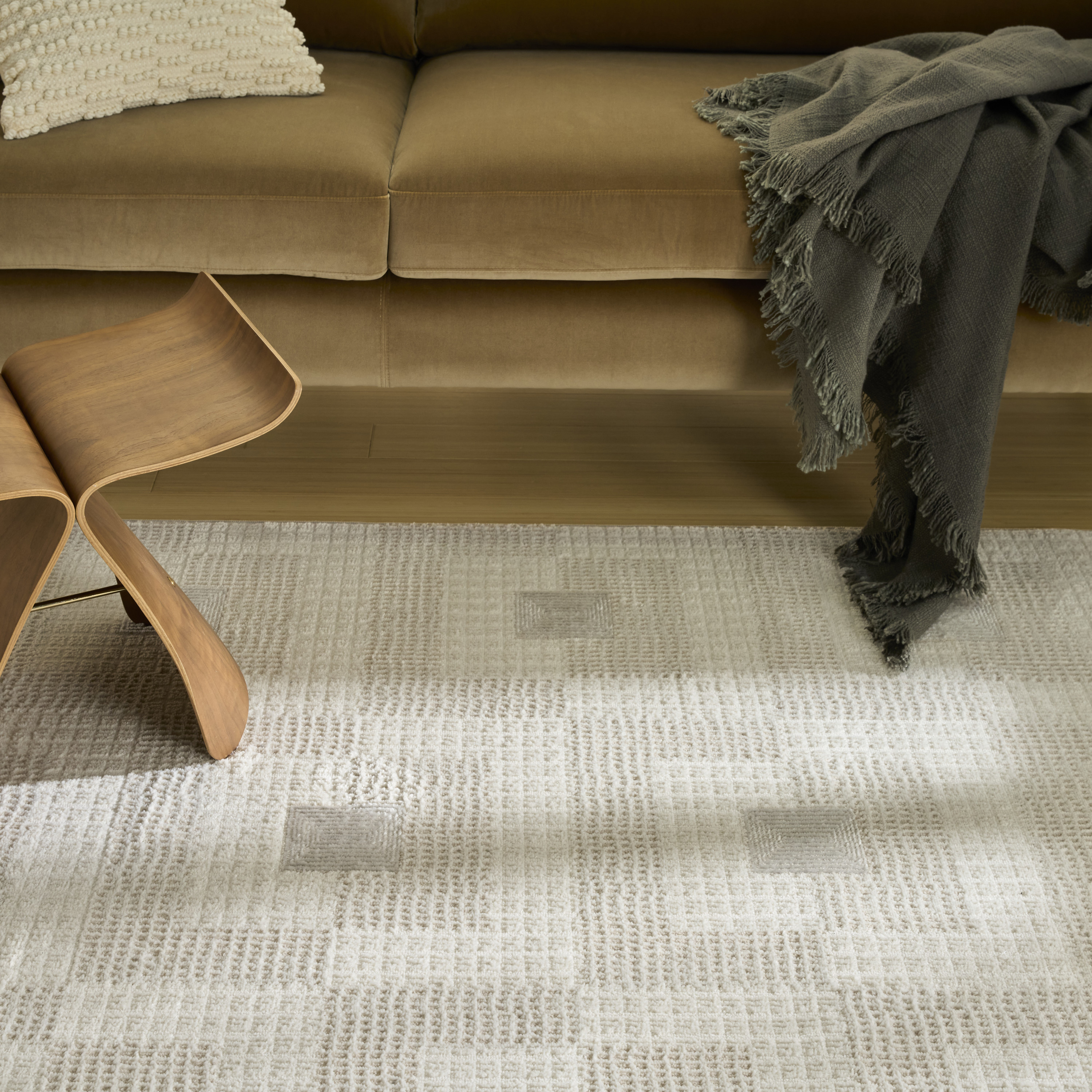 Nourison Nordic 8' x 10' Ivory Beige Modern Indoor Rug