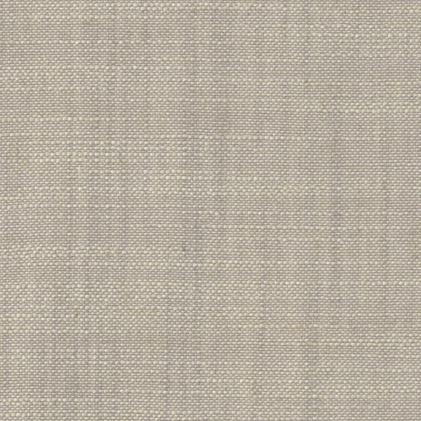Beige woven fabric swatch displays a tight plain weave with subtle crosshatch and slight color variation; laid flat as a square sample against a neutral, evenly lit backdrop.
