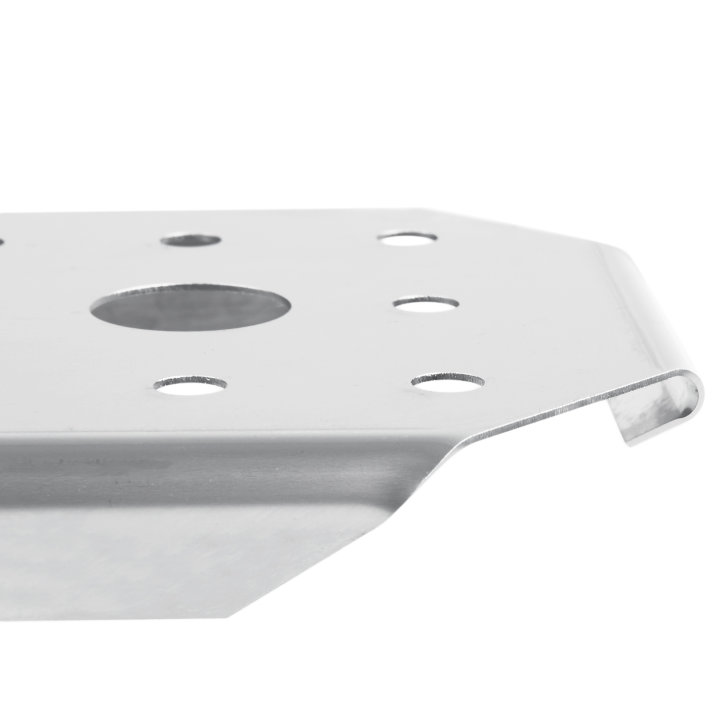 Half-long-size Super Pan 3® stainless steel false bottom