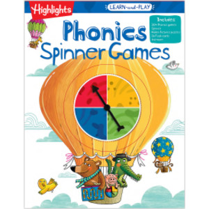 Learn-and-Play Phonics Spinner Games