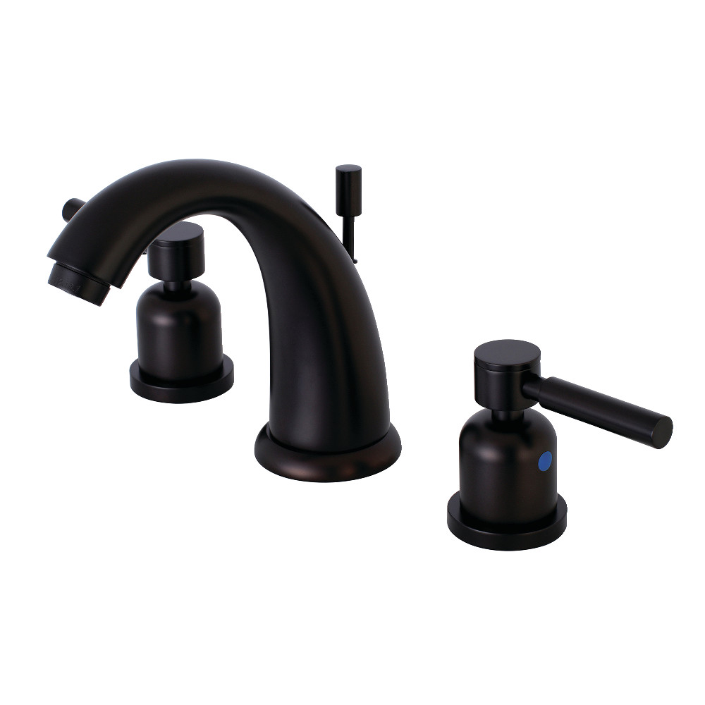3-Hole Deck Mount Widespread Bathroom Faucet with Pop-Up Drain, Oil Rubbed Bronze with 4 Finish Options
