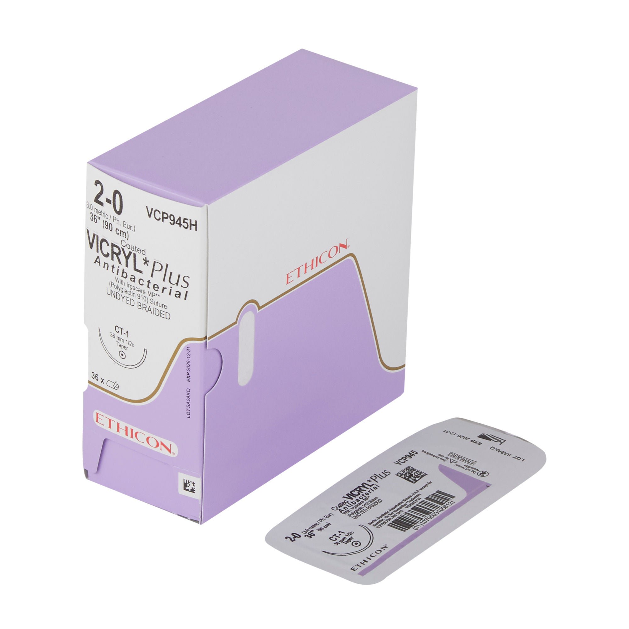 Coated Vicryl™ Plus Suture with Needle
