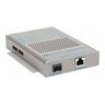 PoE+ 10/100/1000BASE-T to 100/1000BASE-X Media Converter