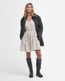 Ella Striped Mini Dress 